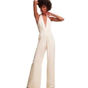 NWT - JILL STUART • MARA JUMPSUIT (IVORY)